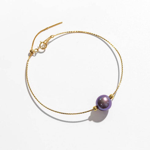 8-9mm Floating Pearl Chain Bracelet - House Of Pearls